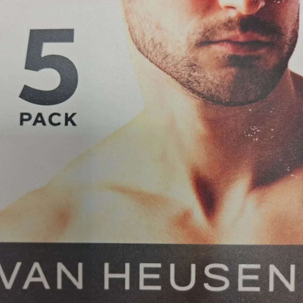 5 Pack Van Heusen Underwear Low Rise Briefs S 28-30  Multicolor Green & Blue NWT